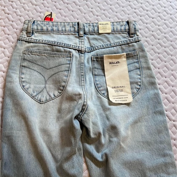 ROLLA'S Women's Light Blue Jeans - Picture 2 of 6